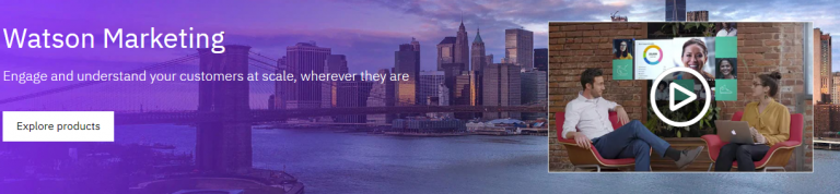 Explore Products at IBM Watson Marketing