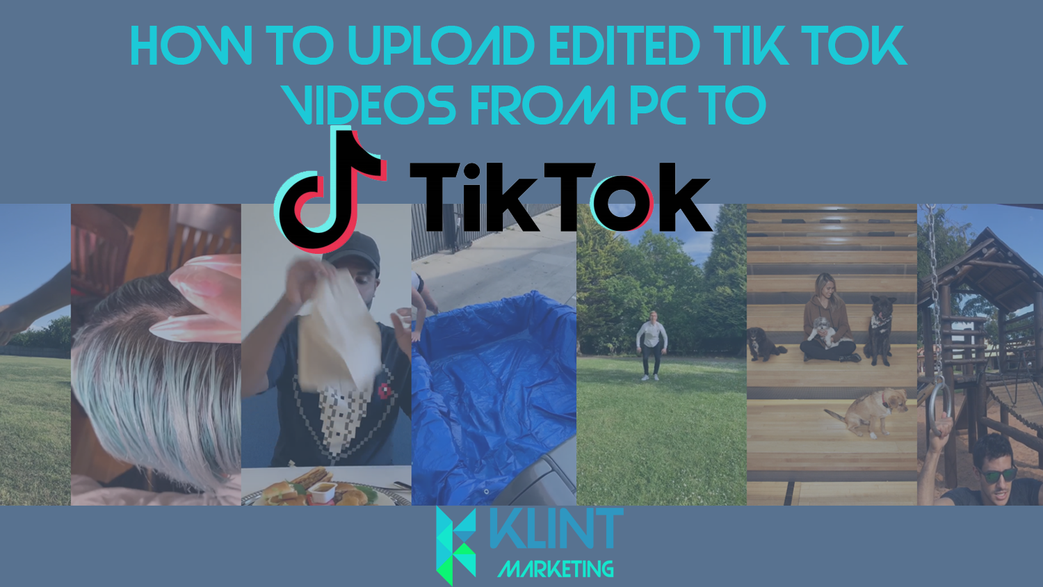 How To Upload Edited Tik Tok Videos From Pc To Tik Tok 2020 Klint Marketing The Best Growth Hacking Agency In Copenhagen - how to fix upload fail did you use template in roblox 2019 youtube