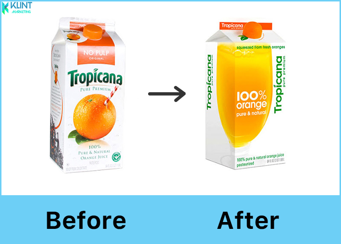 tropicana rebranding before and after