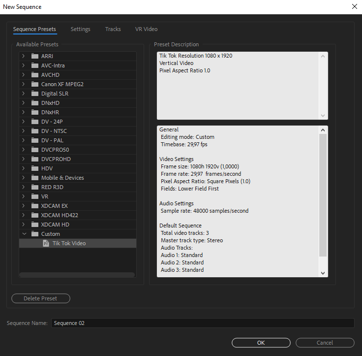 How to EXPORT high quality VIDEOS FOR TIKTOK In 2020 (Bit Rate & Dimensions  in Premiere Pro) 