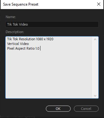 How to EXPORT high quality VIDEOS FOR TIKTOK In 2020 (Bit Rate & Dimensions  in Premiere Pro) 