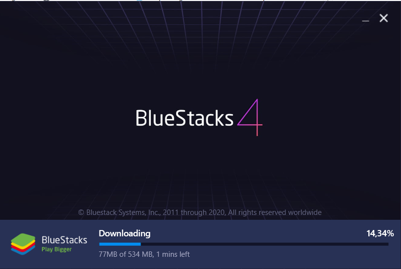 BlueStacks Screen