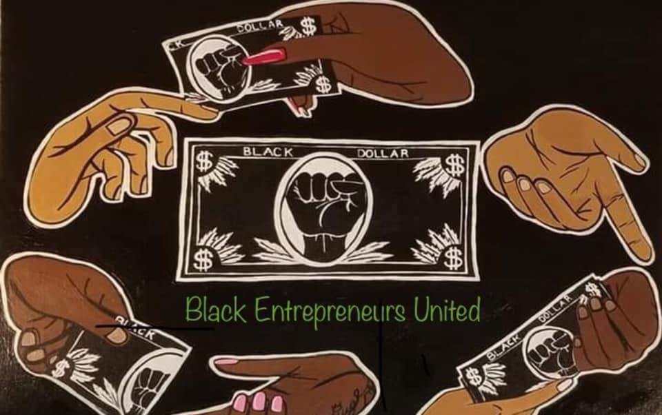 Black Entrepreneurs United Facebook group Logo