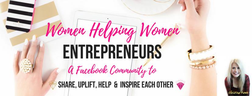 Woman Entrepreneurs Facebook group Logo