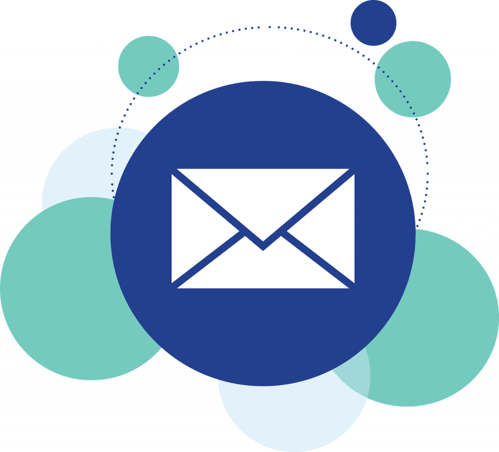 Graphic art of email 