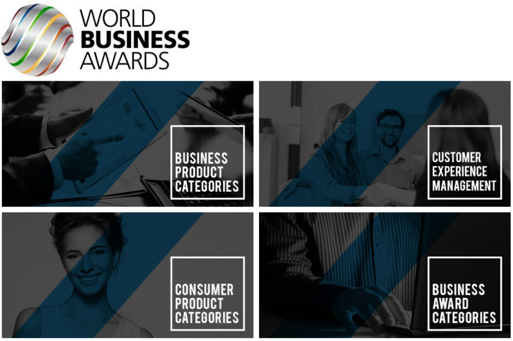 World Business Awards categories