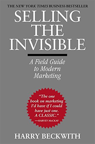 Gray and white cover of Selling the Invisible