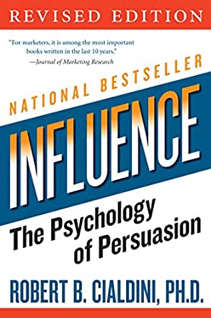 Cover of psychology book Influence by Robert Cialdini