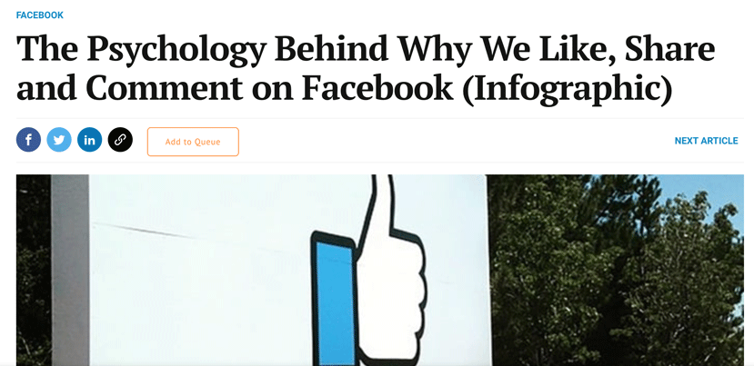 The psychology behind why we like, share and comment on facebook