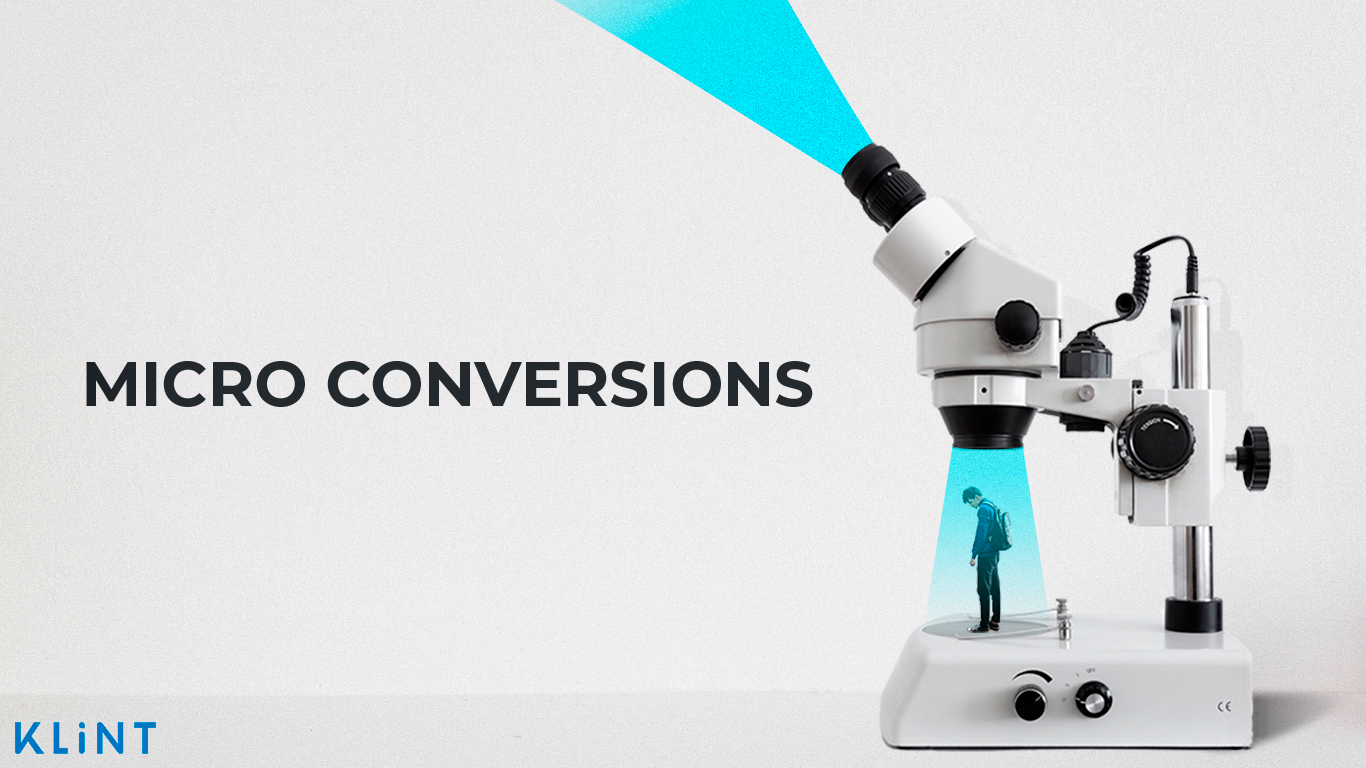Micro Conversions: the untold truth about Conversion rate optimization