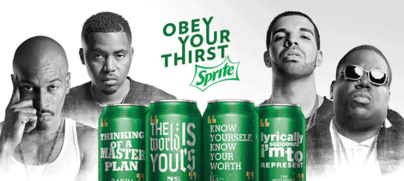 Sprite obay your thirst campaign 