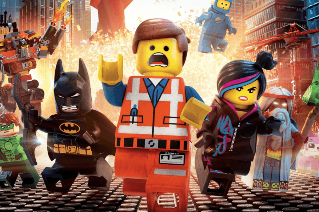 LEGO Movie animation from the movie poster