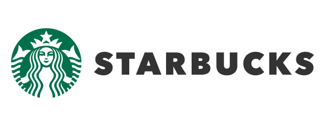 Starbucks logo.