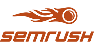 Semrush sign with its logo on the top