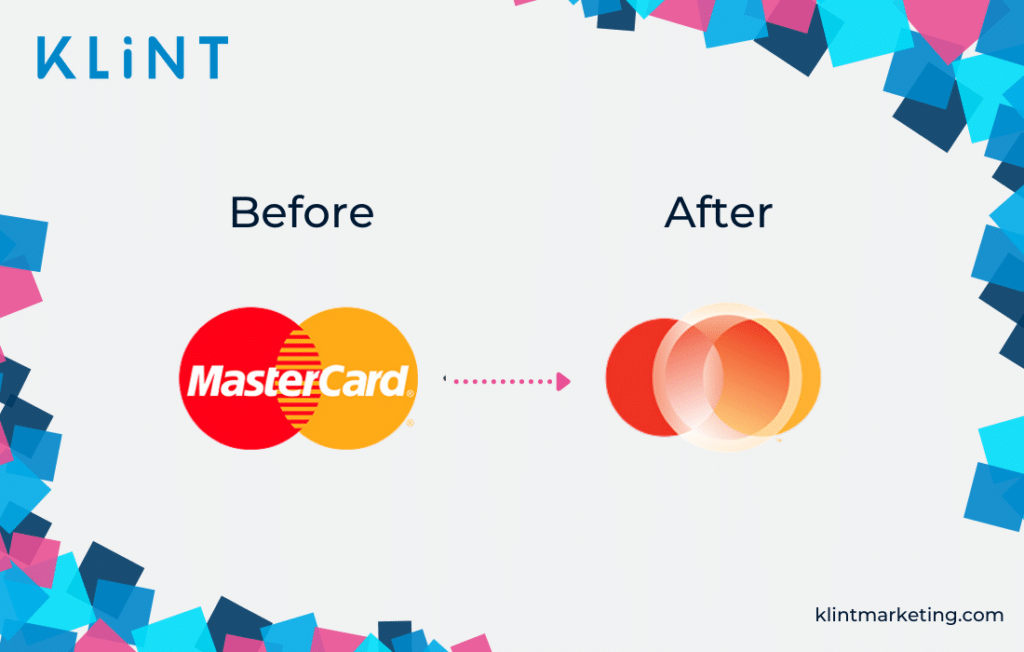 Mastercard bad logo redesign