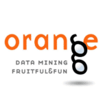 An image of Orange's logo with the text Data mining fruitful & fun.