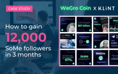 0-12,000 Followers in 3 Months: How Klint Skyrocketed WeGro’s Social Media