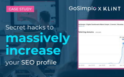 How Klint Massively Increased GoSimplo’s SEO Profile in Just 3 Months